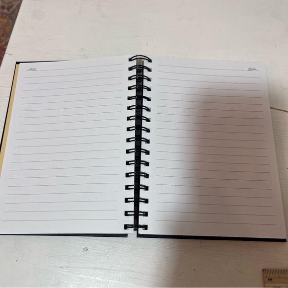 Vintage Travel Journal Spiral Notebook Markings by Susana England Nautical art - Picture 6 of 15